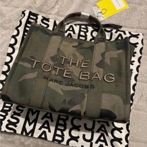Brand new! HTF Marc Jacobs Jacquard camo Tote Bag
